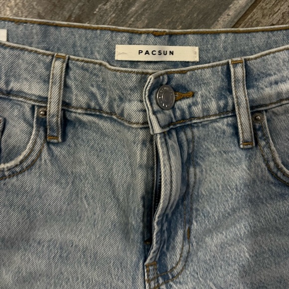 Pacsun longline jean shorts - Picture 8 of 9